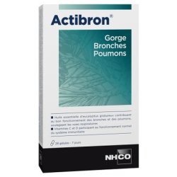 Nhco Actibron Throat Bronchi Lungs 28 Capsules