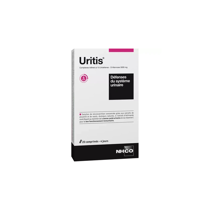 Uritis Nhco Uritis Urinary System Defenses 20 Tablets