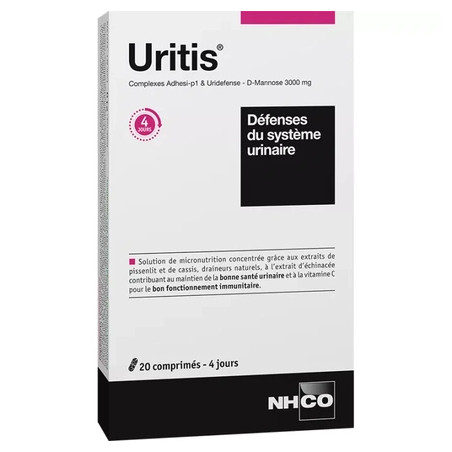 Uritis Nhco Uritis Urinary System Defenses 20 Tablets
