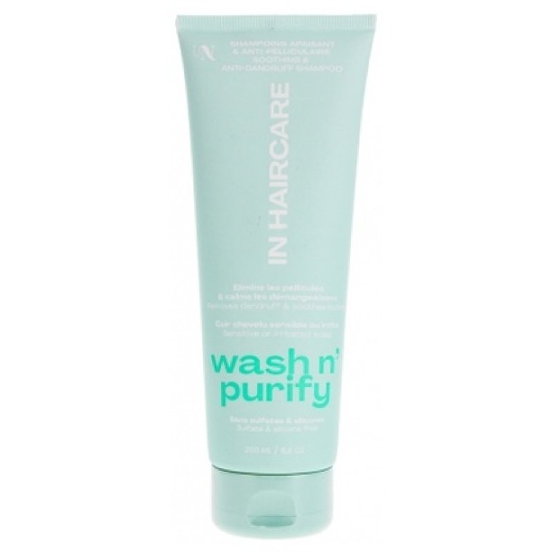 In Haircare Wash N' Purify Soothing Antidandruff Shampoo 250ml