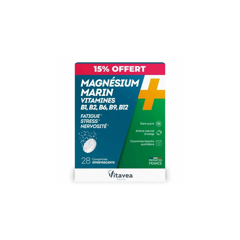 Vitavea Health Marine Magnesium Vitamins 28 Effervescent Tablets