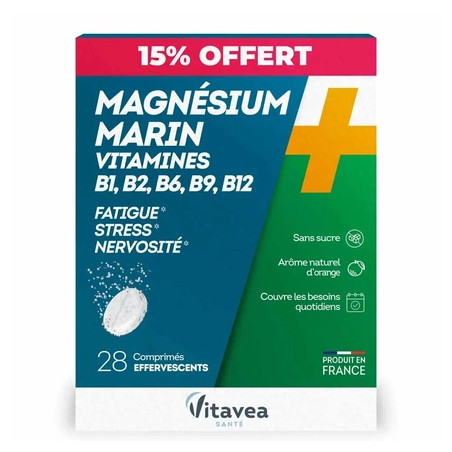 Vitavea Health Marine Magnesium Vitamins 28 Effervescent Tablets