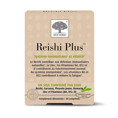 New Nordic Reishi Plus 30 Tablets
