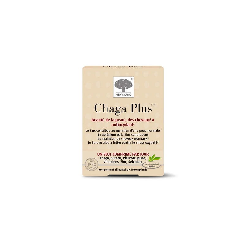 Chaga Plus New Nordic Chaga Plus 30 Tablets