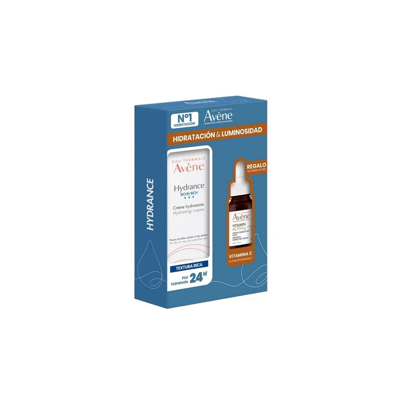 Avene Hydrance Rich Facial Cream With Spf Protection 40 Ml Facial Serum 10 Ml