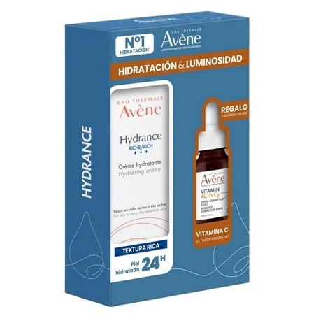 Avene Hydrance Rich Facial Cream With Spf Protection 40 Ml Facial Serum 10 Ml