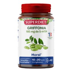 Super Diet Griffonia 185mg Of 5hydroxytryptophan Mood Support 40 Capsules