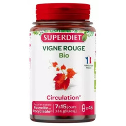 Superdiet Red Vine Organic 45 Capsules