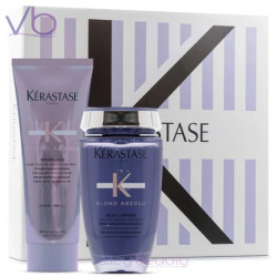 Kerastase Blond Absolu Gift Box Set Includes Fondant Cicaflash And Bain Lumiere Shampoo