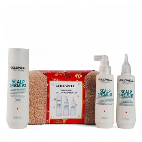 Goldwell Scalp Specialist Gift Set Shampoo 250ml Serum 150ml Fluid 150ml
