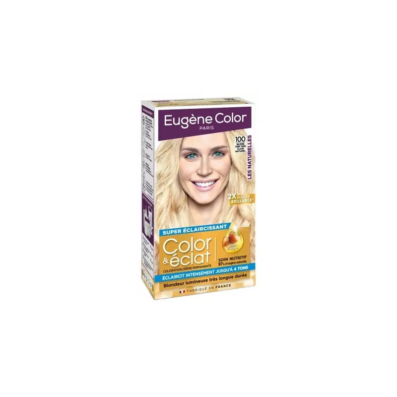 Eugene Color Color & Eclat Les Naturelles Very Long Lasting Permanent Color Hair Colour 100 Very Very Light Natural