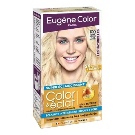 Eugene Color Color & Eclat Les Naturelles Very Long Lasting Permanent Color Hair Colour 100 Very Very Light Natural
