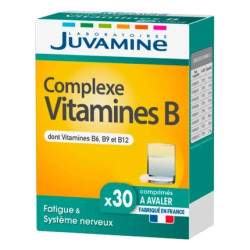 Juvamine Vitamin B Complex Fatigue And Nervous System 30 Capsules