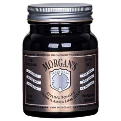 Morgan's Oudh & Amber Firm Hold Styling Pomade Mpm271 100 G With Strong Fixation And Keratin