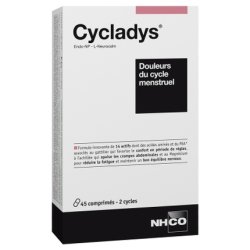 Nhco Cycladys Menstrual Cycle Pain Relief 45 Tablets