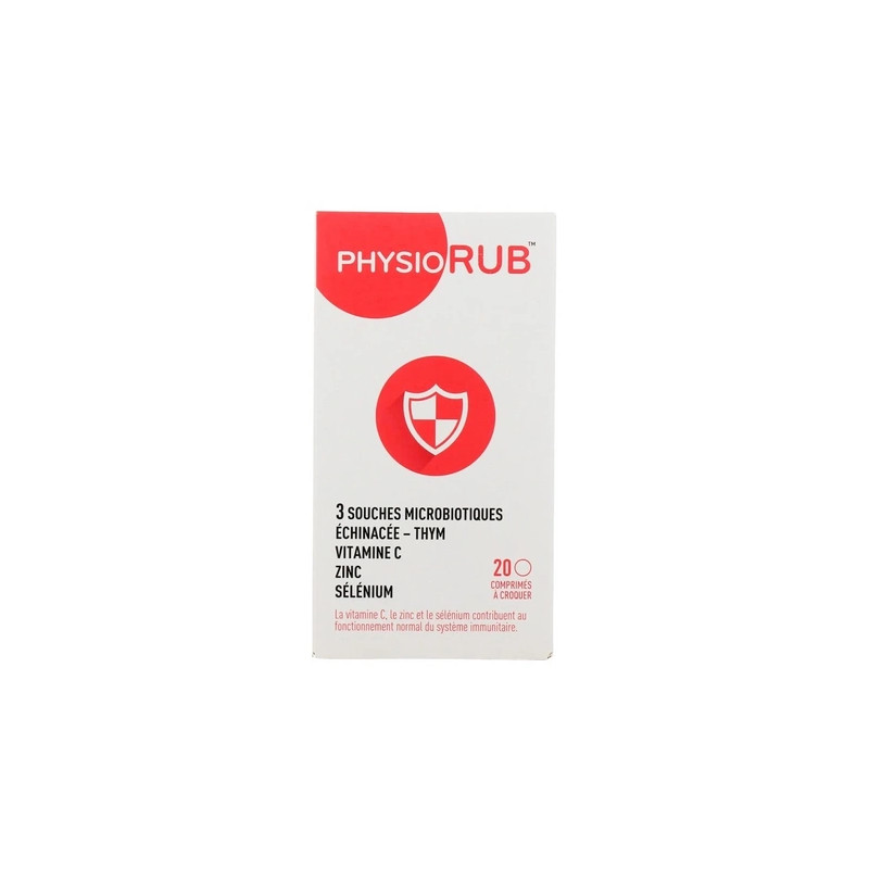 Physiorub Laboratoire Immubio 20 Tablets