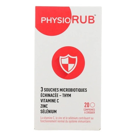 Physiorub Laboratoire Immubio 20 Tablets