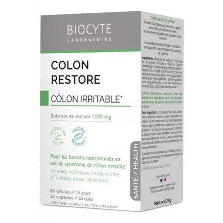 Biocyte Longevity Colon Restore 30 Capsules