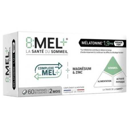 Mel 8mel Melatonin 19 Mg 60 Bilayer Tablets