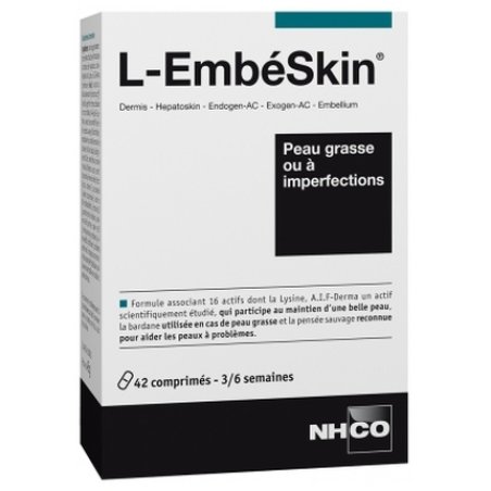 Nhco Lembeskin Oily Or Blemishprone Skin 42 Tablets