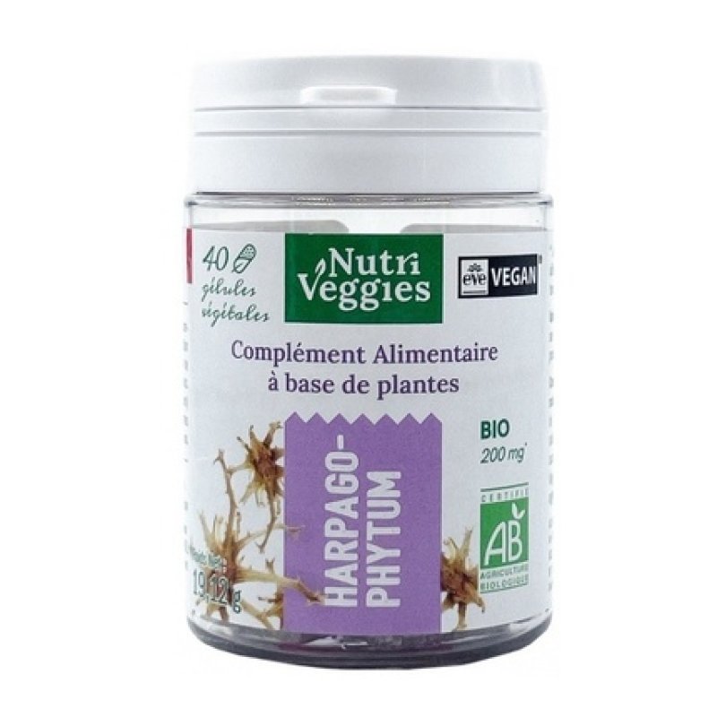 Nutriveggies Harpagophytum 40 Capsules