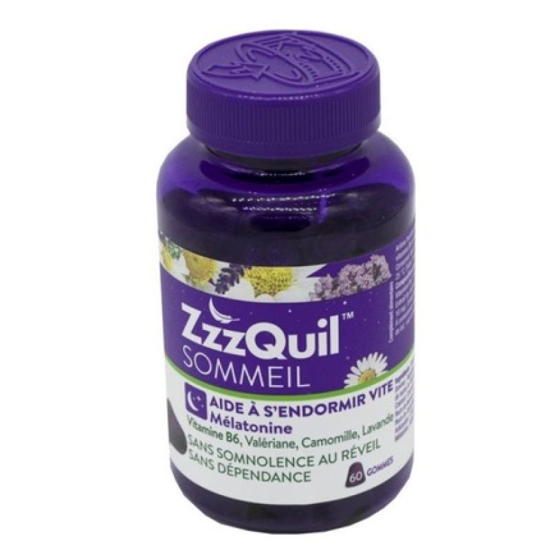 Zzzquil Sleep 60 Gummies Forest Fruit Flavor Dietary Supplement To Help You Fall Asleep Quickly