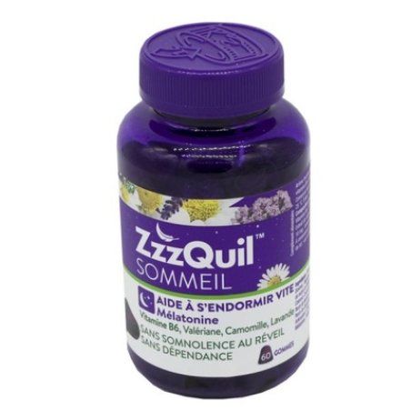 Zzzquil Sleep 60 Gummies Forest Fruit Flavor Dietary Supplement To Help You Fall Asleep Quickly