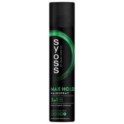 Syoss Max Hold Hair Spray 300 Ml Strong Hold Hair Styling