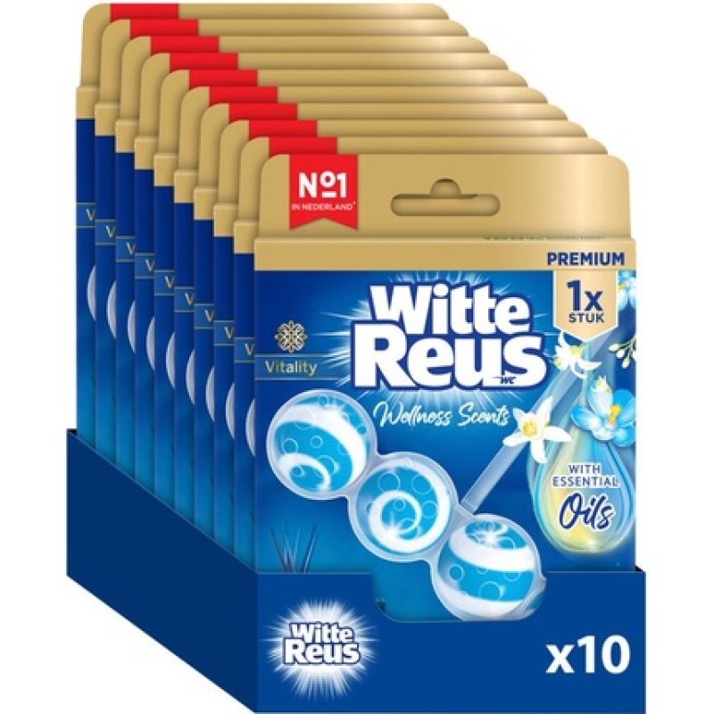 Witte Reus Wellness Scents Vitality Toilet Block 50g Pack Of 10