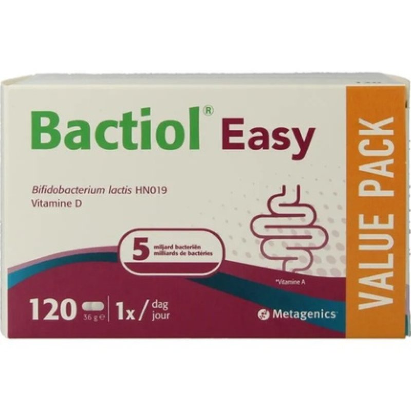 Bactiol Easy By Bactiol 120 Capsules