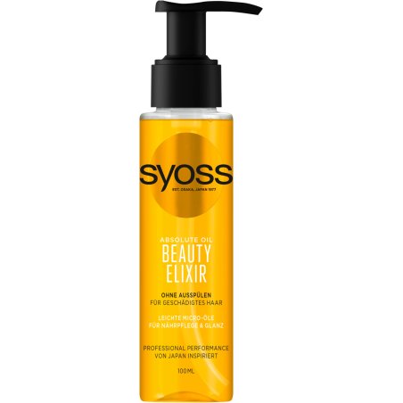 Syoss Hair Oil Beauty Elixir Absolute Oil 100ml
