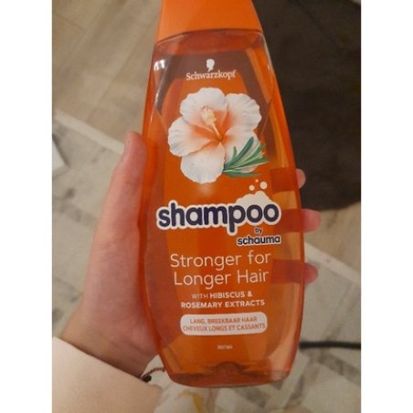 Schauma Shampoo By Stronger For Longer Hair With Hibiscus & Rosemary Extracts