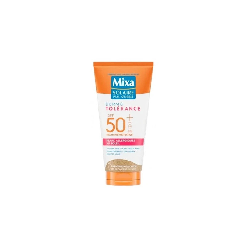 Mixa Dermo Tolerance Sun Milk For Sunallergic Skin Spf50 175 Ml