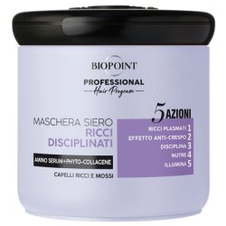 Biopoint Professional Curl Discipline Mask 5 Actions For Curly And Wavy Hair 400 Ml