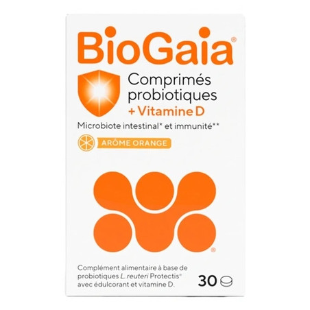 Biogaia Biogaia Probiotic Tablets Vitamin D 30 Chewable Tablets