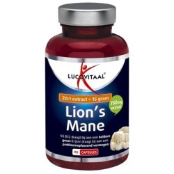Lucovitaal Lion's Mane 90 Capsules