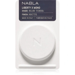 Nabla Liberty X Mono Eyeshadow Color Blue Tonka 15 G
