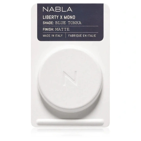 Nabla Liberty X Mono Eyeshadow Color Blue Tonka 15 G