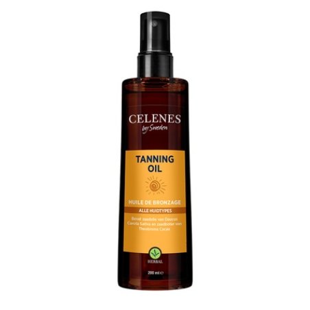 Celenes By Sweden Celenes Herbal Tanning Oil All Skin Types 200 Ml