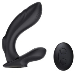Inty Toys Rebel Male Prostate Massager Remote Anal Butt Plug Vibrator Silicone