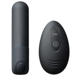 Inty Toys Pulse Soft Silicone Remote Control Bullet Clit Vibrator Waterproof Usb