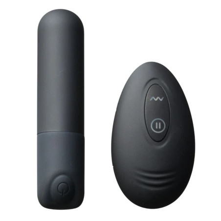 Inty Toys Pulse Soft Silicone Remote Control Bullet Clit Vibrator Waterproof Usb