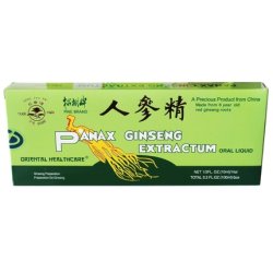 Pine Brand Panax Ginseng Extract Oral Liquid 10 x 10ml - Pack of 10
