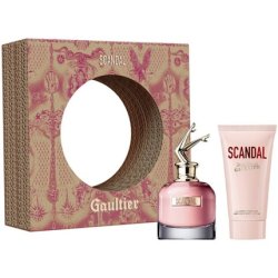 Jean Paul Gaultier Scandal Gift Set Eau De Parfum 50ml 75ml Body Lotion
