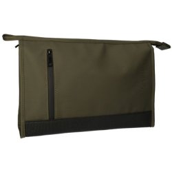 Blisso Toiletry Bag Rubber Bottom Green 35x24cm
