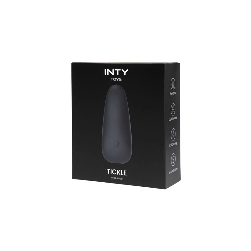 Inty Tickle Liquid Silicone Multi Speed Bullet Clit Vibrator Waterproof Usb