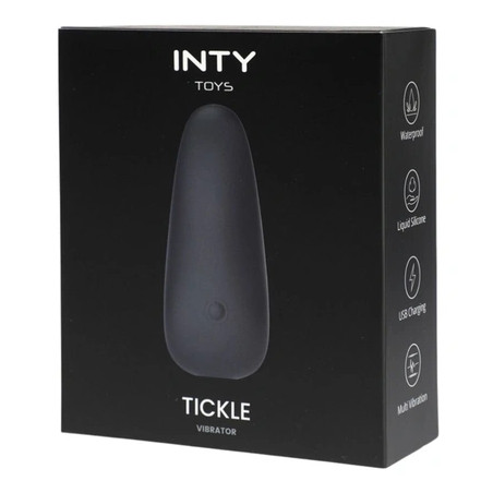 Inty Tickle Liquid Silicone Multi Speed Bullet Clit Vibrator Waterproof Usb