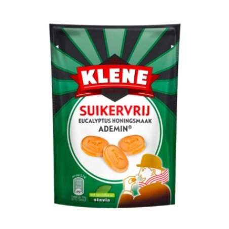 Klene Ademin Sugar Free Eucalyptus Mint & Honey Pastilles