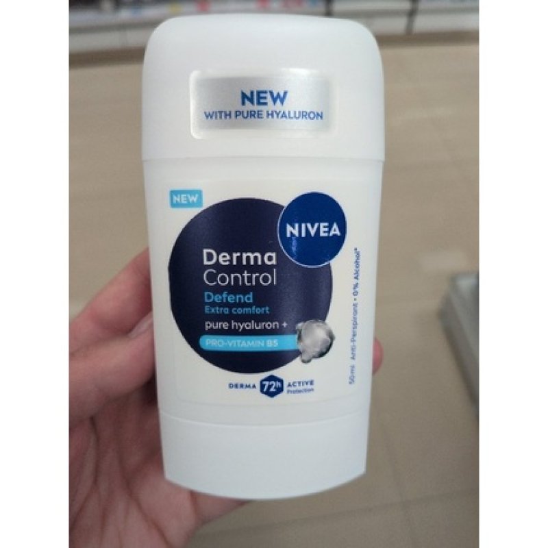 Nivea Antiperspirant Stick Derma Control Defend 72h 50 Ml