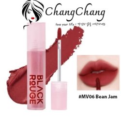 Black Rouge Black Rouge Muddish Cushion Velvet Lip Tint 4g Mv06 Bean Jam